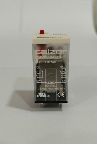 Salzer Glass Relay 2Pole 110V Ac MSP2P110A12TNE