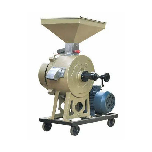Commercial Stone Type Vertical Flour Mill