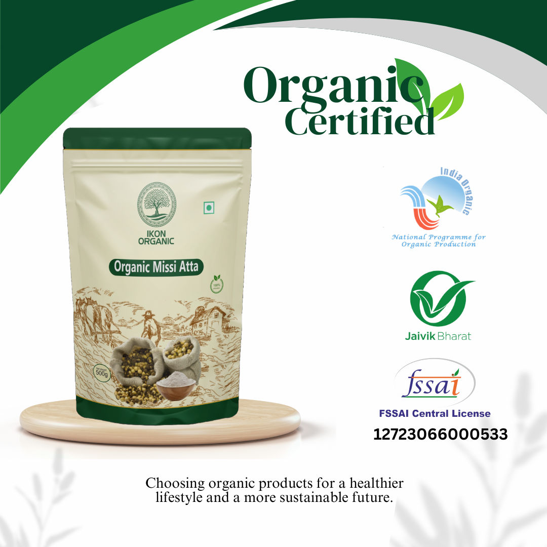 IKON Organic Missi Atta -500gm