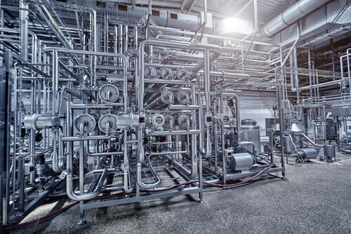 Stainless Steel Food Processing Pipes