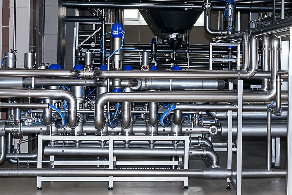 Stainless Steel Food Processing Pipes