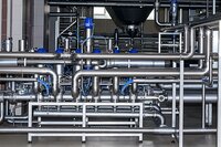 Stainless Steel Food Processing Pipes