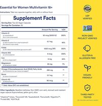 Ritual Multivitamin for Women 18+ with Vitamin D3 , 60 Capsules