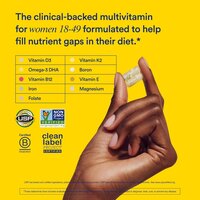 Ritual Multivitamin for Women 18+ with Vitamin D3 , 60 Capsules