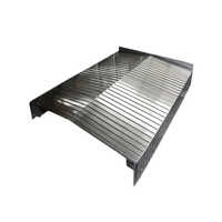 Stainless Steel Telescopic Cover - Manual Operation, Polished Finish | Industrial Protection Against Dust And Debris