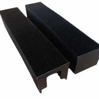 Cmm Machine Bellow - Reducing Shape, Polished Surface Treatment | Custom Color Options For Laser Machines