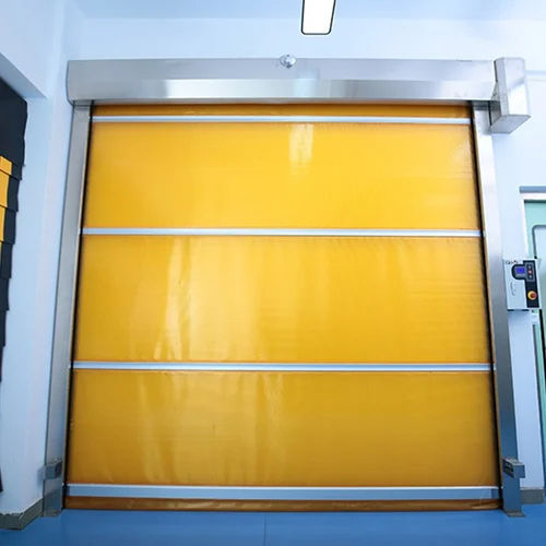 Different Available Motorized Rolling Curtains For Welding Cell