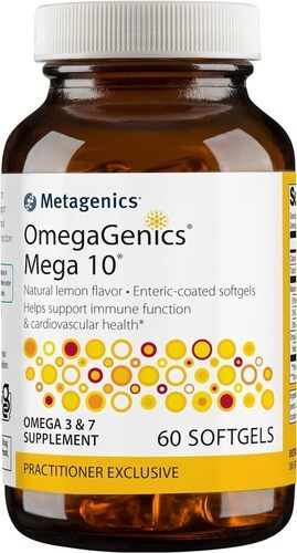 Metagenics OmegaGenics Mega 10-330 mg EPA & 170 mg DHA- 60 Softgels