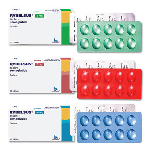 Rybelsus tablets  Semaglutide Tablets Rybelsus (Semaglutide) Pills