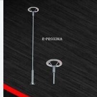 Iron Garden Light Pole, Round - 50 Watt | Solar Dusk & Dawn Automation, Weatherproof, Eco-friendly, Constant Current & Voltage, Battery Protection