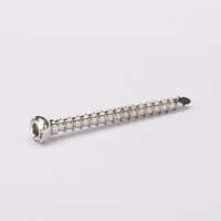 4.5 Mm Interlocking Bolt - Steel, 4.5 Millimeter, Silver | Round Shape, Recyclable, Sterilized, Non-disposable For Orthopedic Implants