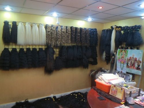 RAW INDIAN HAIR AND REMY WEFT HAIR TEMPLE HAIR EXPORTER