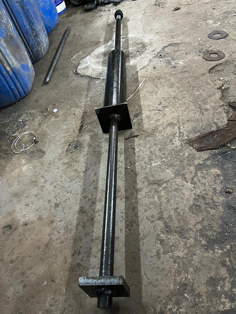 Straight Pipe Foundation Bolt MS