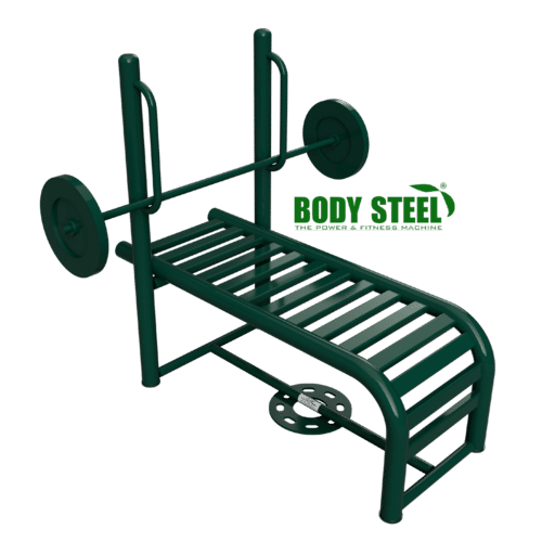 BENCH WITH FIXED WEIGHT OUTDOOR GYM