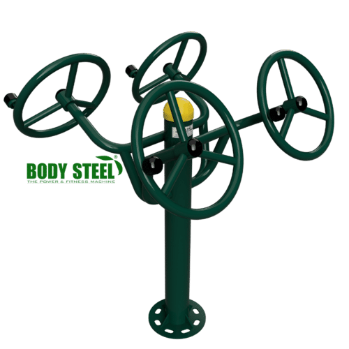 FOREARM TWIRL FOUR WHEEL OUTDOOR GYM