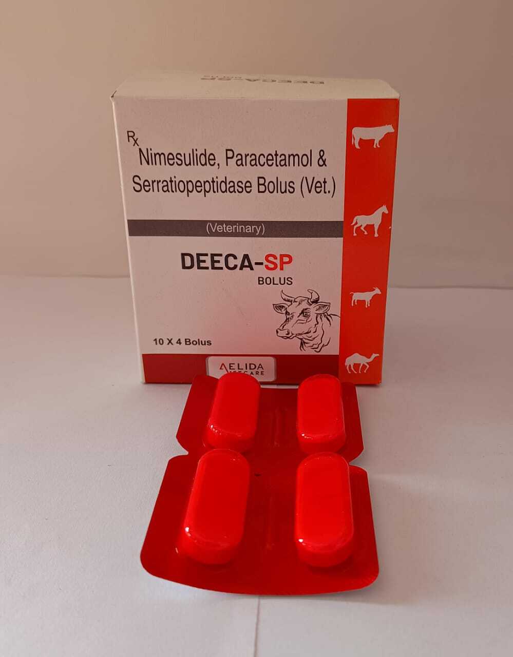 Nimesulide paracetamol  serratiopptidase long  acting