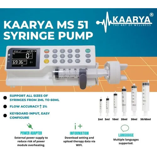 Kaarya MS 51 Syringe Pump