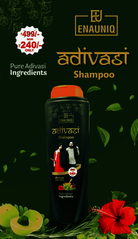 Adivashi Hair Shampoo - Color Code: Black