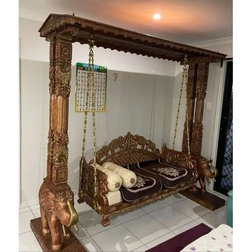 Wooden Carved Jhula Swing Design: One Piece at Best Price in Jodhpur ...