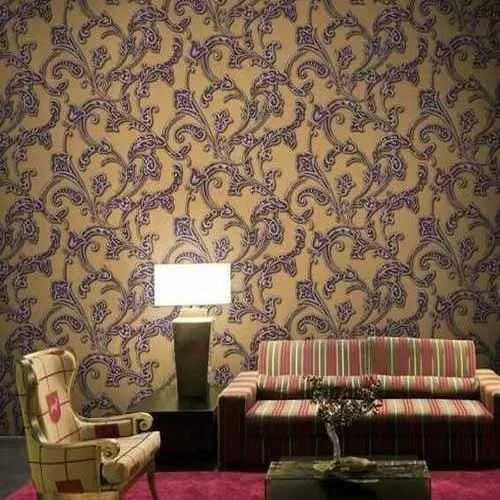 Paper Living Room Wallpaper