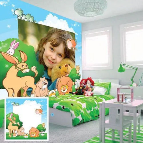 Printed Paper Kids Wallpaper - Size: Customised