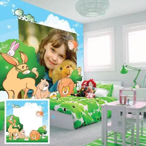 Printed Paper Kids Wallpaper