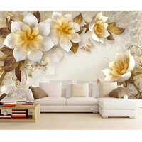 Pvc Decorative Flower Wallpaper - Size: As Per Required