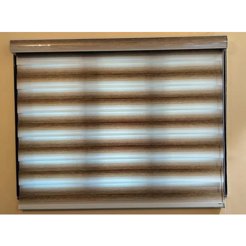 Wooden Roman Zebra Blinds