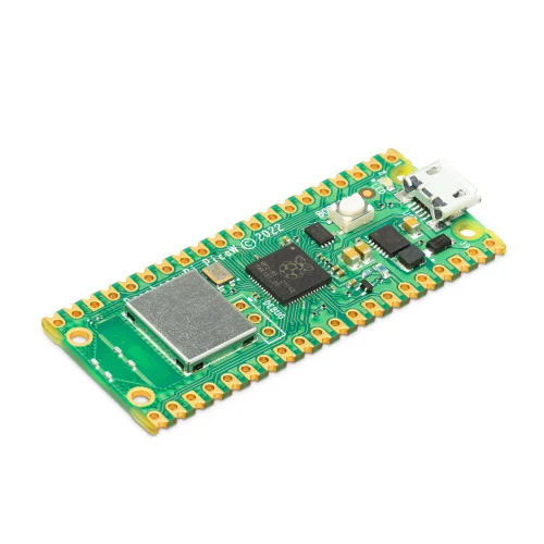 Raspberry Pi Pico Development Board - Aluminum, 21 mm x 51 mm, Green | Lead-Free Surface Finish, Versatile Microcontroller Programming