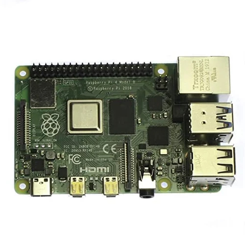 Raspberry Pi 4 Model B 1Gb Ram Development Board Base Material: Alumunium
