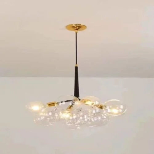 8963-3 Stylish Chandelier - Color: Black