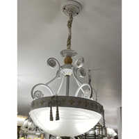 Antique Chandelier White - Lighting: Led