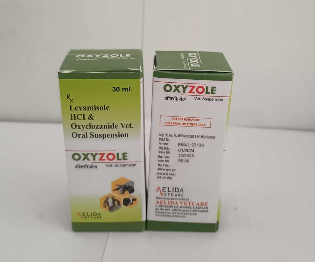 levamisole  HCI  &  Oxyclozanide  vet  orl suspension long  acting