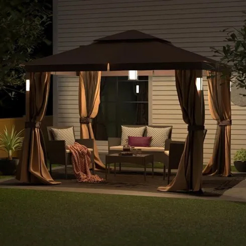 Luxury Resort Tent - Color: Brown