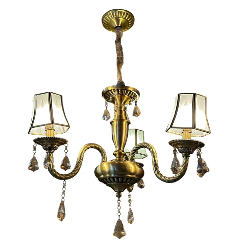 10125Pd3T Classic Chandelier - Color: Gold