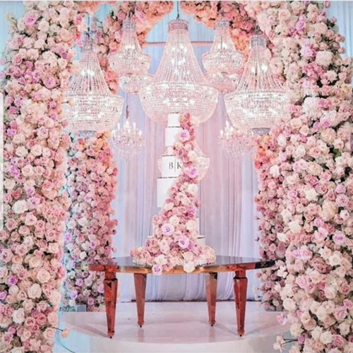 Wedding Crystal Chandelier - Color: Transparent