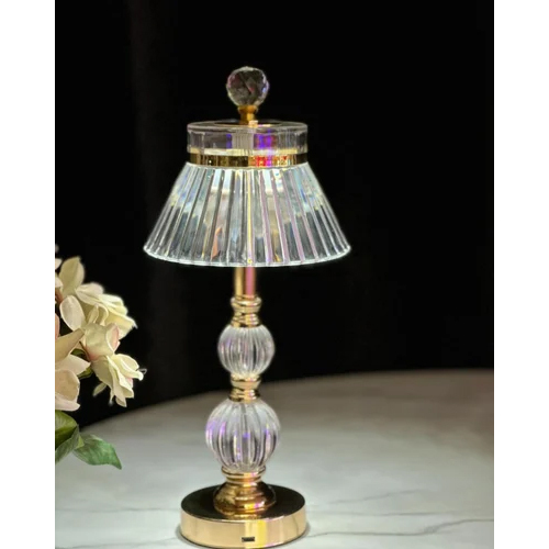 Wireless Casblanca Lamp - Stainless Steel, White LED Lighting | Elegant Decorative Illumination