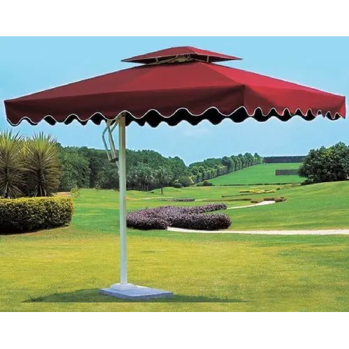 Garden Side Pool Umbrella - Color: Red