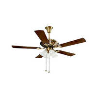 Brass Jupiter Ceiling Fan - Material: Stainless Steel
