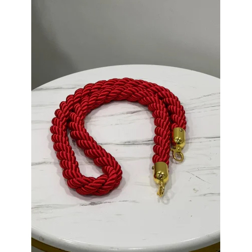 Red Twisted Rope - Nylon Material, Industrial Usage , Red Color , 1 Year Warranty