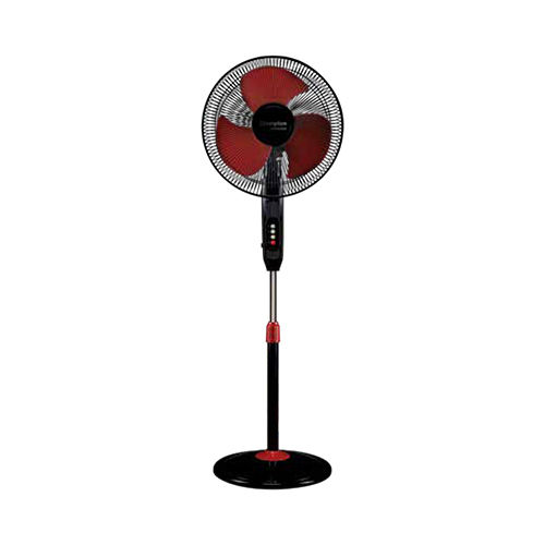 Black And Red Gale Classic Pedestal Fan