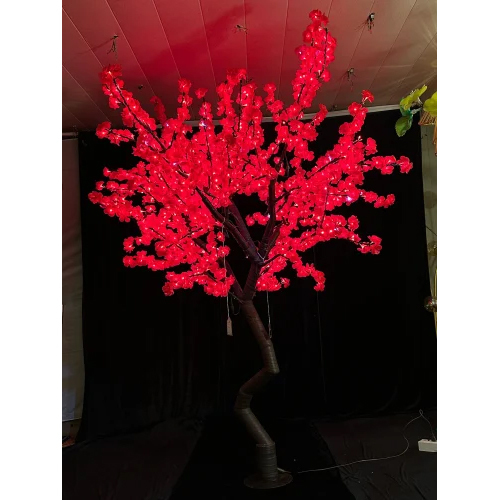 Led Red Cherry Blossom Tree - Application: Industrial