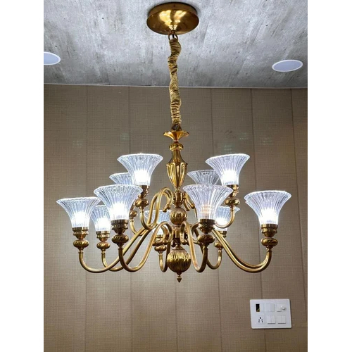 Glass Chandelier