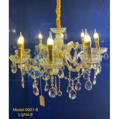 7 Star Decor 8 Light 9921-8 Chandlier - Color: Warm White
