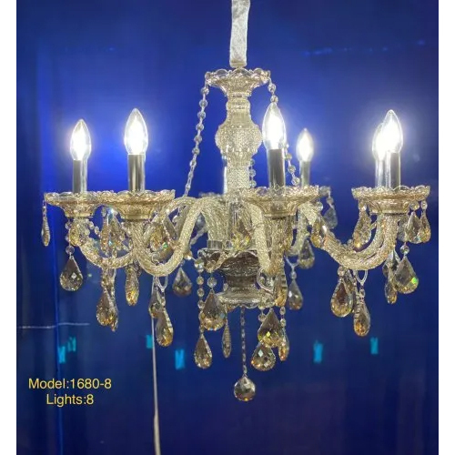 7 Star Decor Light 8 1680-8 Chandelier - Color: Warm White