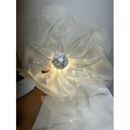 24 Inch Organza Flower - Application: Decoration