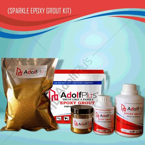 Golden Sparkle Epoxy Grout
