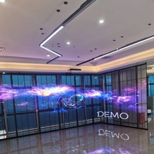 Transparent LED Video Wall