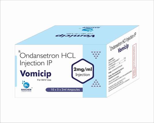 Vomicip 2Ml Injection Ingredients: Ondansetron Hcl