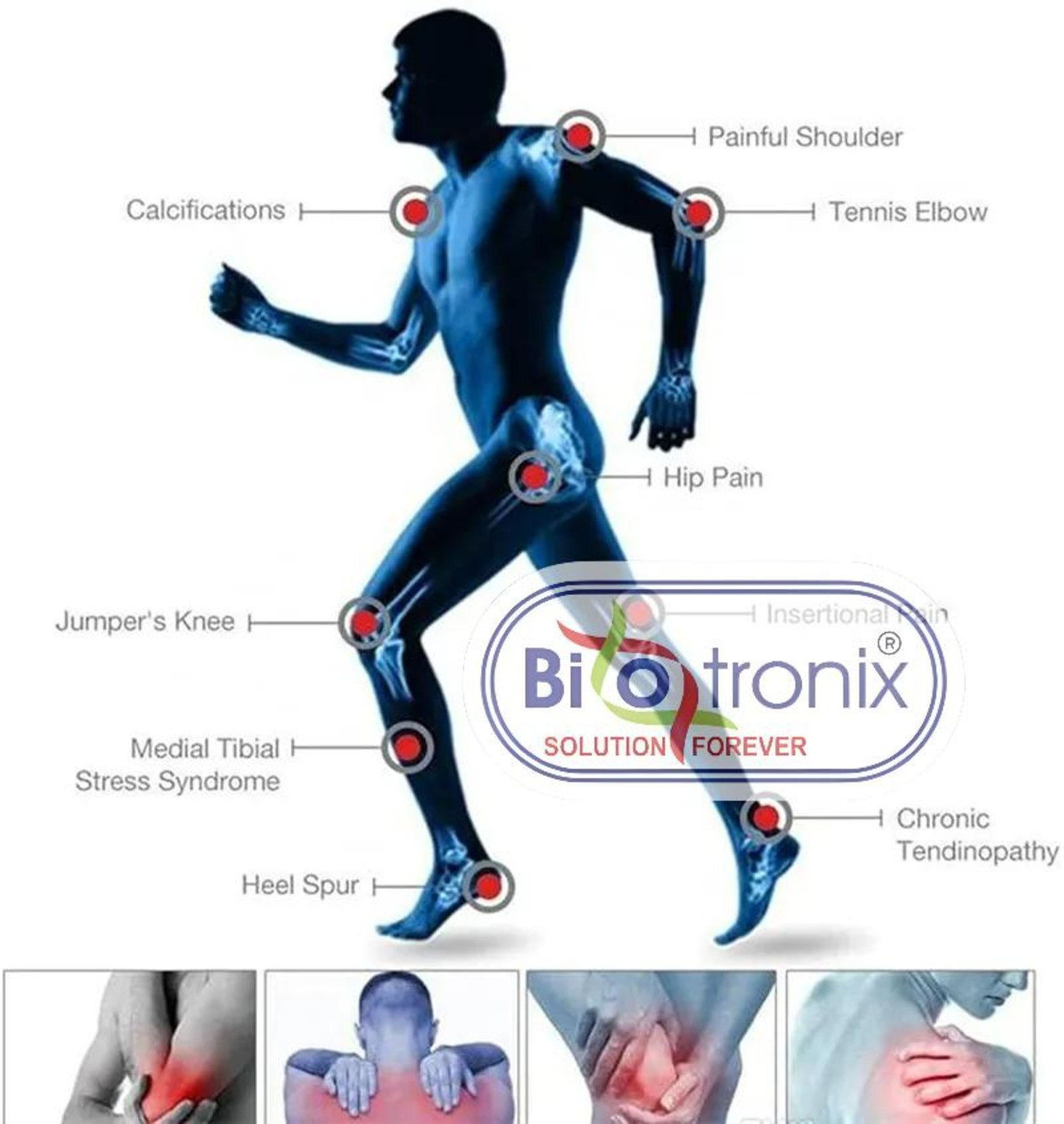 Shockwave Therapy Portable Device Tendonitis Treatment Digital Display SW 18 Touch Screen